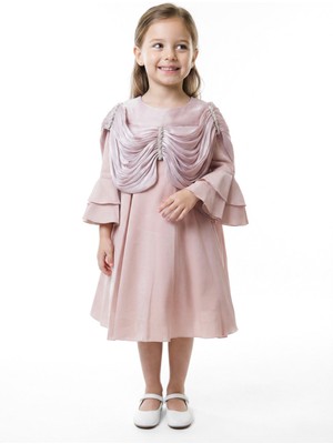 Bebejodi Kız Çocuk Elbise 3-10 Yaş 989