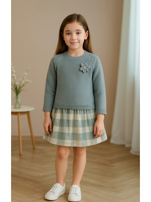 Top Teens Kız Çocuk Elbise 3-7 Yaş 4022