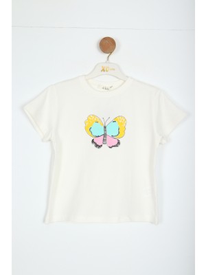 Nk Kids Kız Çocuk Tişört 4-8 Yaş 38575