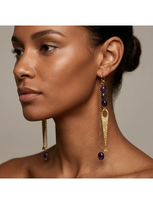 THEIA GemWorks Calla - Ametist Küpe