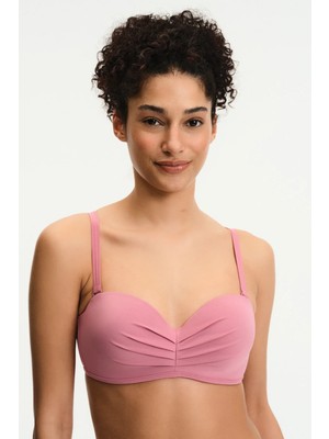 Penti Gül Pembesi Lotus Straplez Bikini Üstü