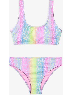 Penti Renkli Genç Kız Energy Halter Bikini Takımı