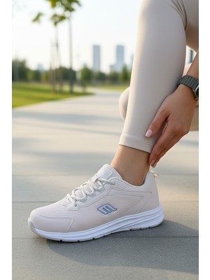Enoch Kadın Nefes Alabilir Mesh Saya Yapılı Yürüyüş Ayakkabısı