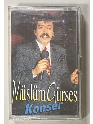 Yeni Dünya Müzik Müslüm Gürses Konser Sıfır Jelatinli Kaset