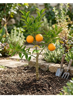 3 Yaş Aşılı Washington Portakal Fidanı