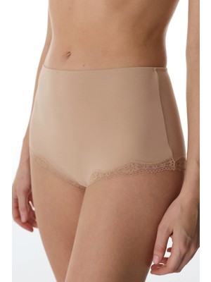 Penti Bej Trim Boyshort Boxer