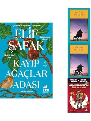 Doğan Kitap Kayip Agaclar Adasi+Ince Mehmed 1ince Mehmed 2 +Cumhuriyetin Ilk Sabahi=(4kitap)