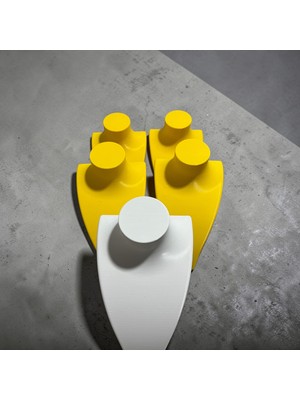 3D Tasarım Boyun Manken Takı Standı(5li Ürün )
