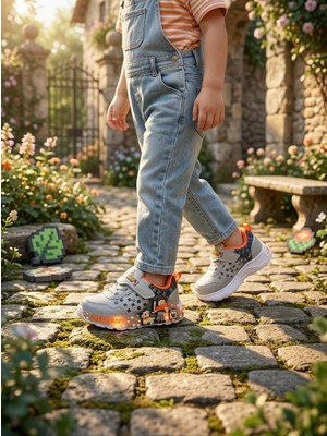 Foopi Gamer Işıklı Cırtlı Işıklı Erkek Spor 22-25