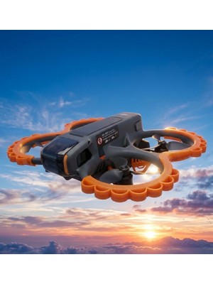 Kanem3D Djı Avata 2 Yumuşak Pervane Koruyucu Tampon - Darbe Emici Özel Tasarım