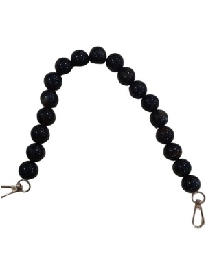 Popüler Sepet Çanta Askısı 40 cm Akrilik Yuvarlak Kahverengi