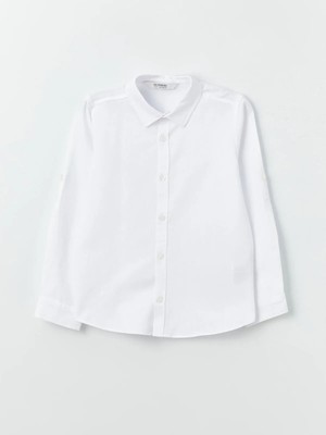 Lc Waikiki Yeni Sezon Basic Uzun Kollu Erkek Çocuk Gömlek