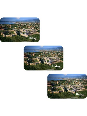 Vera Buzdolabı Magneti - 3 Adet Hatay Magneti