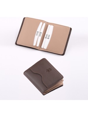 Ancora Leather Hakiki Deri KARTLIK-26207-KAHVE/TOPRAK