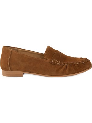 Pegia Süet Dikiş Detaylı Loafer DG6109