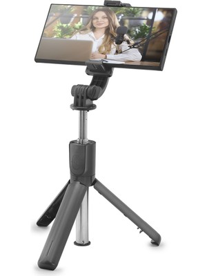Skygo Telefon Tripodu ve Selfie Çubuğu Seti Bluetooth Kumandalı 67 cm - Siyah ND1046