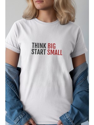 Velmora Fashion Unisex Oversize 24/1 Penye Dtf Baskılı Tişört - DTF271