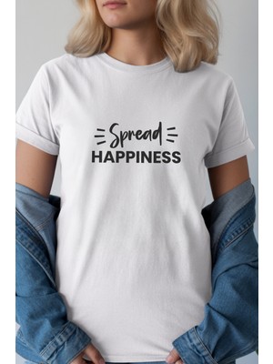 Velmora Fashion Unisex Oversize 24/1 Penye Dtf Baskılı Tişört - DTF266