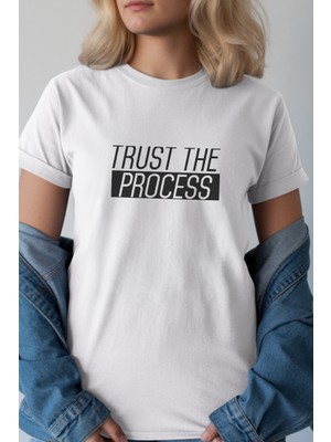 Velmora Fashion Unisex Oversize 24/1 Penye Dtf Baskılı Tişört - DTF272