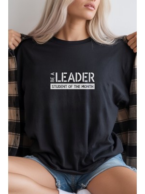 Velmora Fashion Unisex Oversize 24/1 Penye Dtf Baskılı Tişört - DTF278