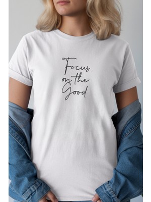 Velmora Fashion Unisex Oversize 24/1 Penye Dtf Baskılı Tişört - DTF236