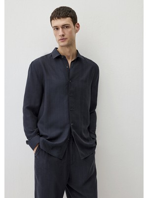 Mavi Lacivert (Tencel™) Gömlek 0211622-83884