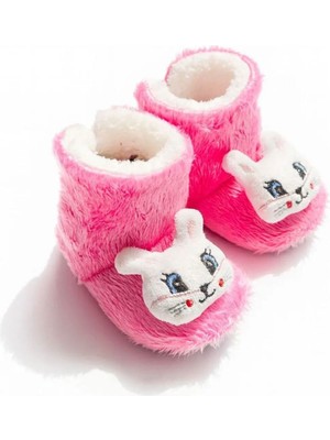 Minissa Baby Kids  Ev Botu-Panduf Kaymaz Taban Peluş Kafalı Unisex