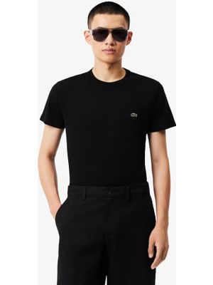  collection lacoste pamuklu pima tişört