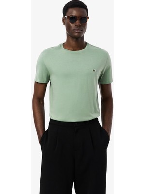  collection lacoste pamuklu pima tişört