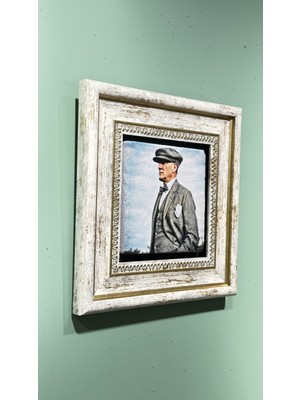 Atatürk Baskılı Doğal Taş Tablo