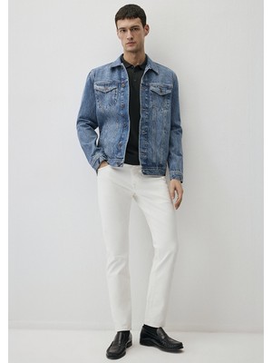 Mavi Marcus Edition Beyaz Jean Pantolon 0035190581
