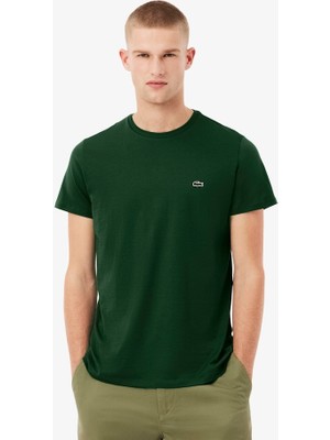  collection lacoste pamuklu pima tişört