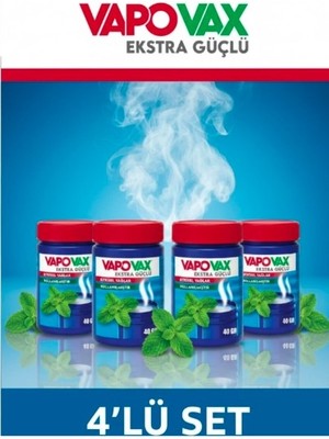 Vapovax 4lu Set 40 gr 4x Viks Krem Vikis Vapo Krem