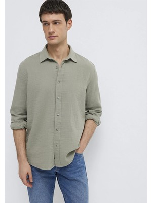 Mavi Yeşil Gömlek 0211518-71484