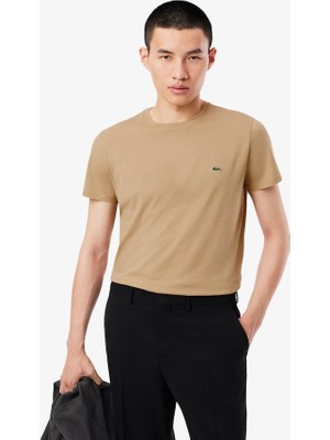  collection lacoste pamuklu pima tişört