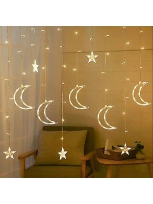 Skygo Ay Yıldızlı Saçak Led