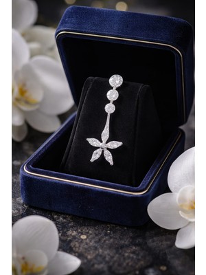 Begonia Accessories 316L Cerrahi Çelik Göbek Piercing Zirkon Taşlı – 2026 Fashion Premium Seri Belly Button Piercing – Kararma Yapmaz, Alerji Karşıtı, Paslanmaz Çelik Göbek Küpesi – Kadın Trend Takı - GP25