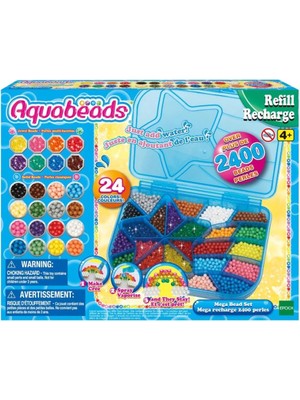 Aesco Epoch Aquabeads Mega Boncuk Seti 800 Parça Çocuklar Için Yaratıcı ve Eğitici Set