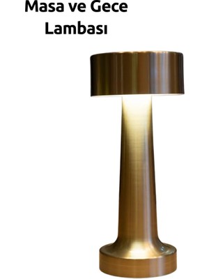 3 Kademeli Dokunmatik Başucu Lambası – Pil ile Sağlam Kablosuz Tasarım Nemere