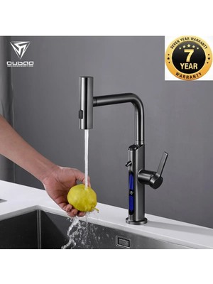 OEM Mutfak Evye Bataryası Bas Çek Su Arıtma Çıkışlı 3 Fonksiyon Fiskiye Dijital 7 Yıl Garantili Ithal