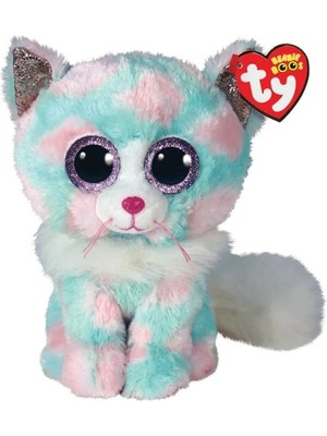 Aesco Ty Beanie Boos Regular Opal Cat Pastel