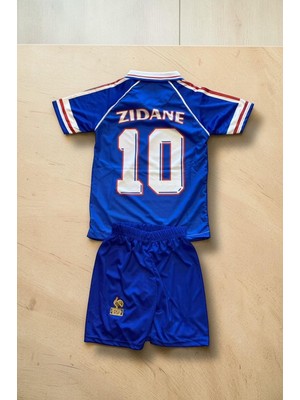 Çağrı Giyim Nostaljik 98 Dünya Kupası Zidane Çocuk Forma