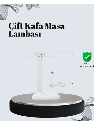 Nemere Ayarlanabilir Açıya Sahip Masa Lambası | Kademeli Işık Seviyesi, Modern ve Kompakt Tasarım Nem