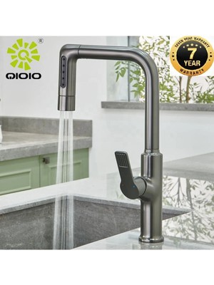 OEM Mutfak Evye Bataryası 5 Fonksiyonlu Şelale Spiralli Fiskiye Ithal 7 Yıl Garantili