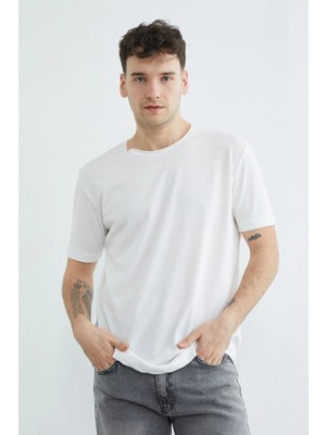 FullaModa Köpek Armalı Bisiklet Yaka Tişört