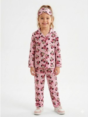 Modaplaza Kız Çocuk Ay Dede Baskılı Pijama Takım