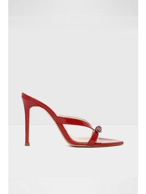 Aldo Berit-Tr Sandalet Topuklu Terlik - Kırmızı