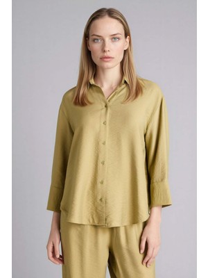 DeFacto Regular Fit Uzun Kollu Gömlek H0099AX26SP