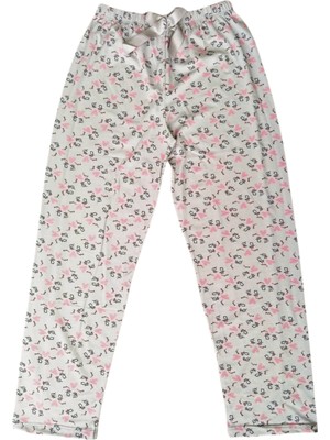 Marsilyan Beli Lastikli Mevsimlik Viskon Penye Pantolon Krem