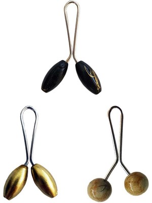 Marsilyan 3 Adet Tesettür Eşarp ve Şal Klipsi Sarı Hardal Siyah